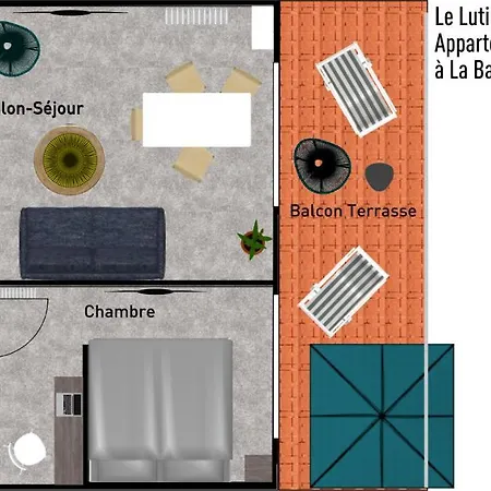 شقة Lutin Vue Baie - T2 Design Et Connecte La Baule